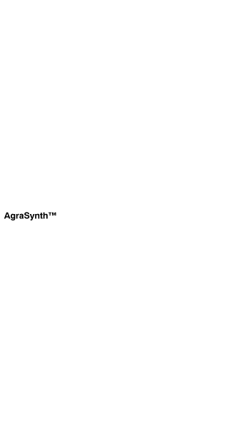 AgraSynth